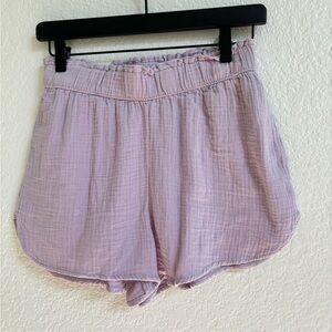 XS lightweight lavender universal thread shorts